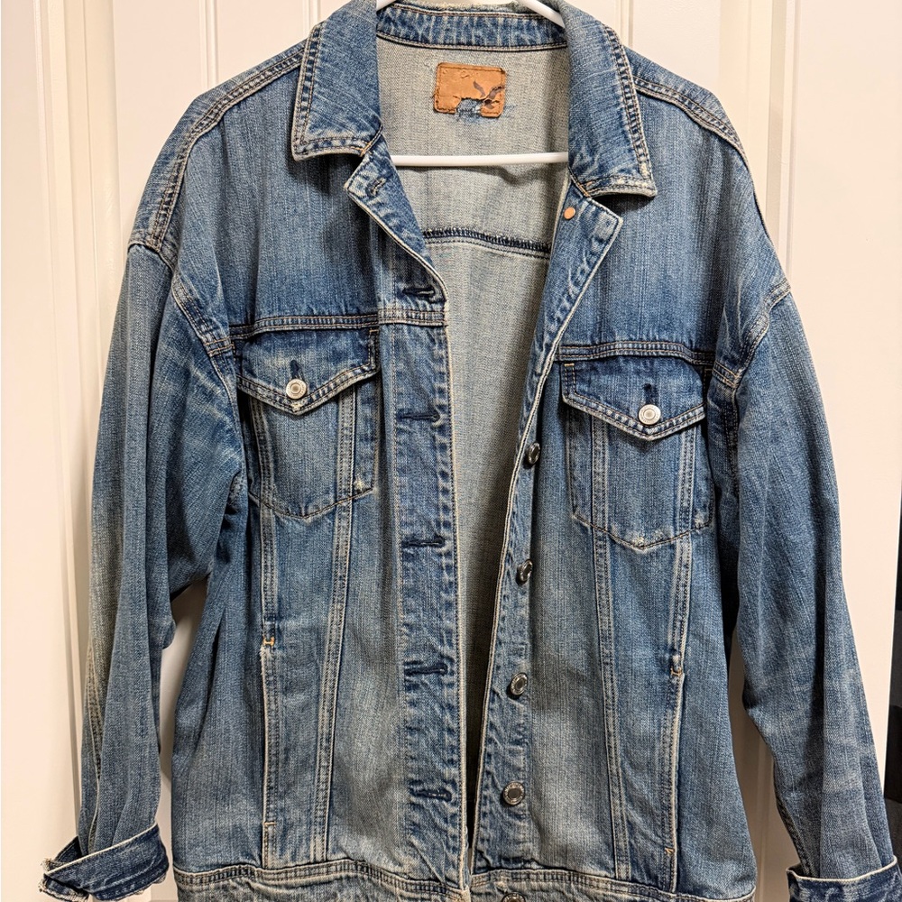 American Eagle Outfitters Blue Jean Jacket